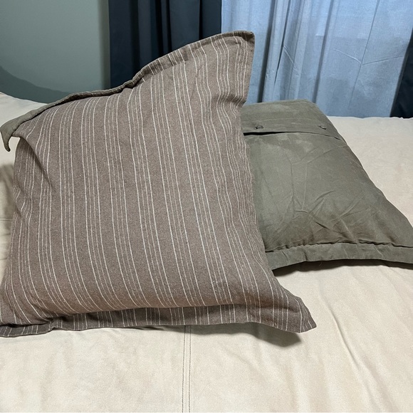 NWOT Nautica set of 2 Large Square Pillow Shams - Picture 7 of 16